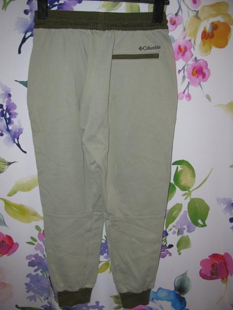 Bavlněné sv.zelené tepláky columbia unisex, columbia,s