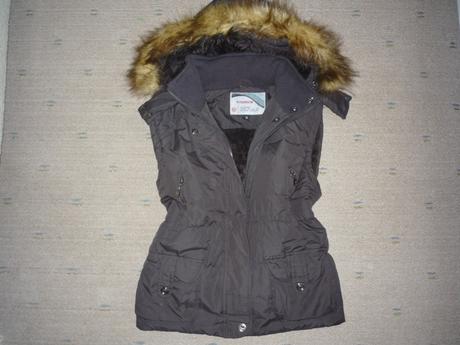 Zimní vesta s kožešinkou vel m, m
