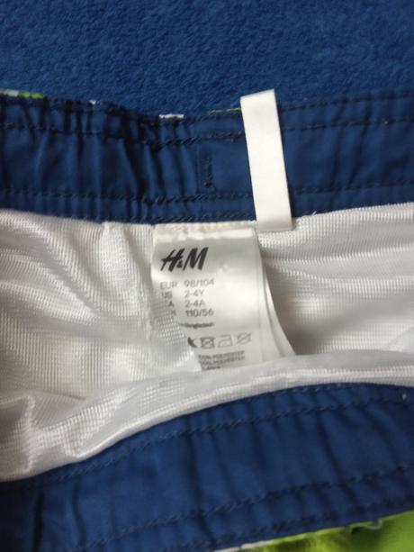 Kraťasy 2-4roky, h&m,104