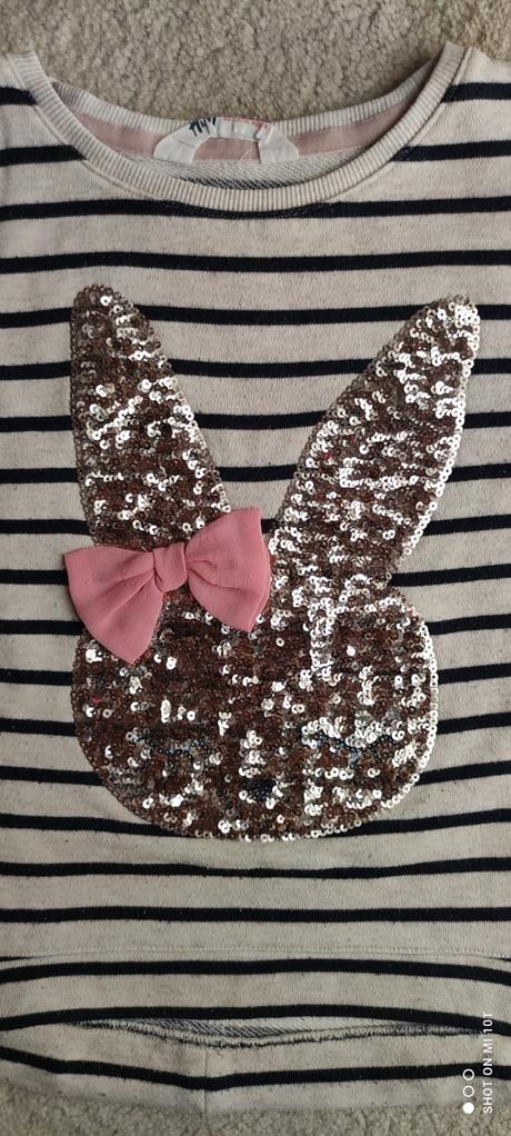 Mikina s flitry, h&m,122