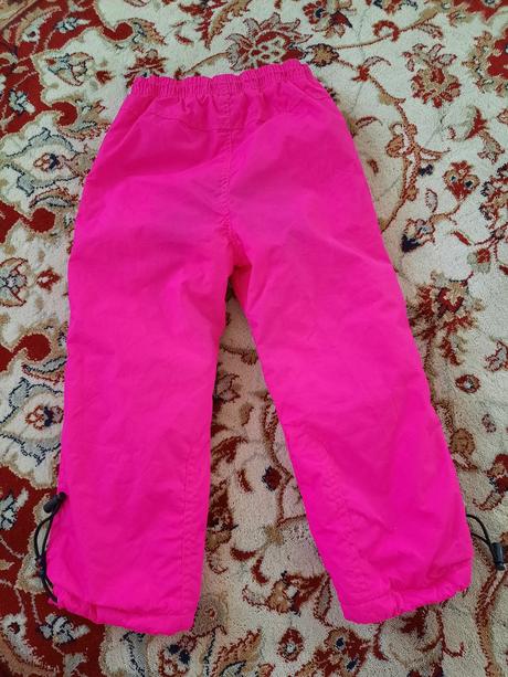 Podteplené kalhoty do zimy s kočičkami, kugo,98