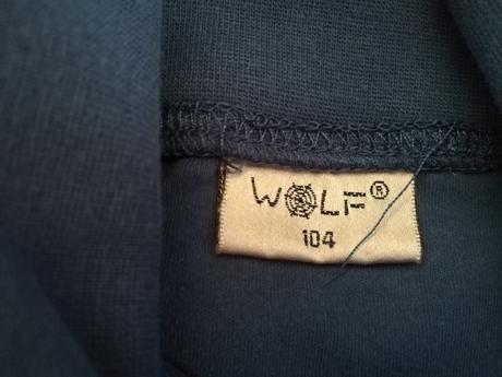Trička, wolf,104