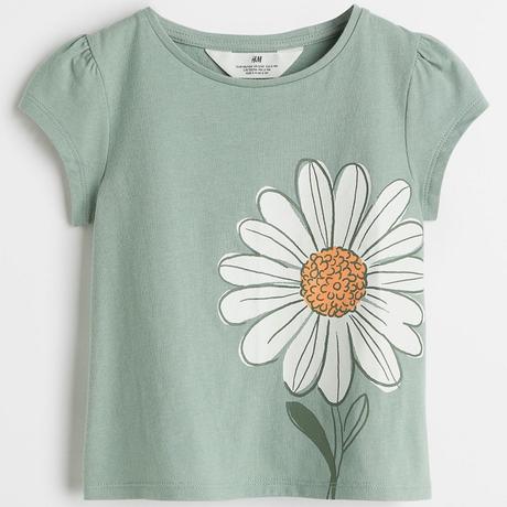 Tričko h&m sedmikráska letní vel. 110/116, h&m,110 / 116