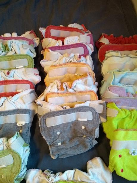 Balík látkových plen (18 ks),