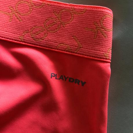 Neonově oranžové legíny, reebok,xs