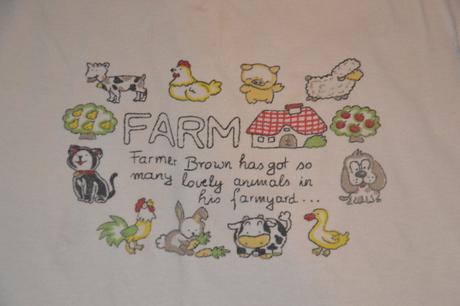 Bavlněné body dlouhý rukáv se zvířátky, 92