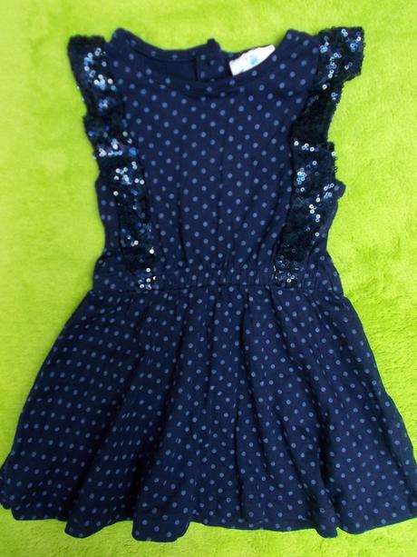 Letní puntíkaté šatičky, topolino,80