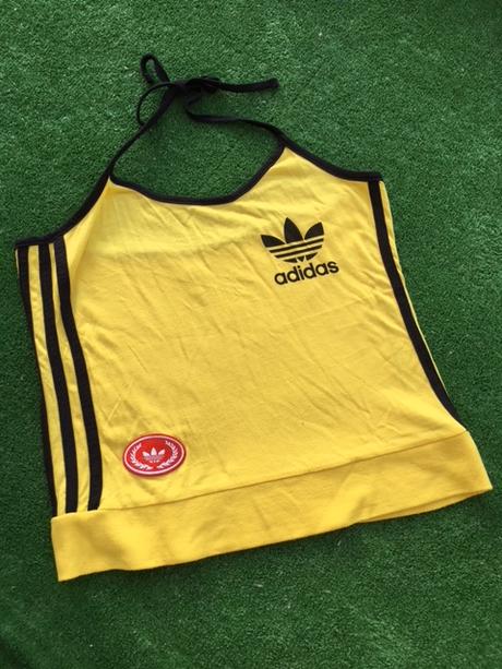 Žlutý top zn.adidas, adidas,m