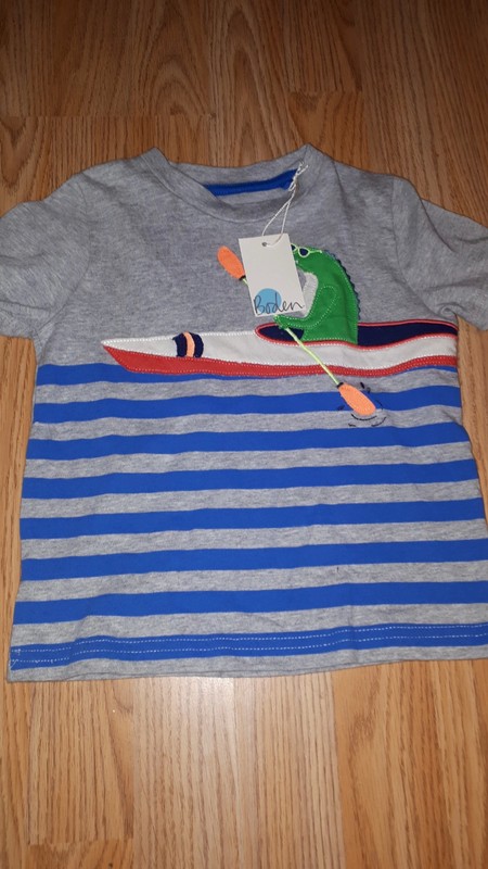 Pruhované tričko 104 mini boden, mini boden,104