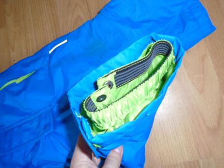 Oteplovačky kalhoty na lyže šusťáky 74/80, 74