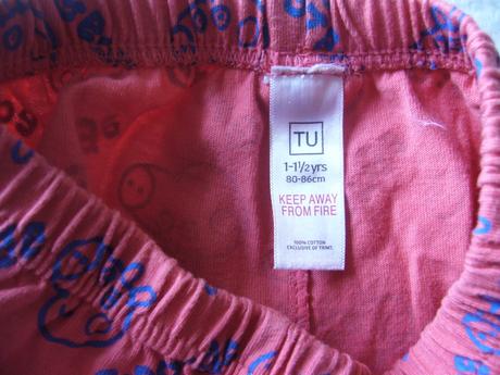 Bavlněné kraťasy pepa pig, george,86