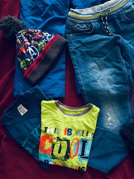 Set pro chlapce zima/podzim - v.116/122 / 13 ks, 104–116