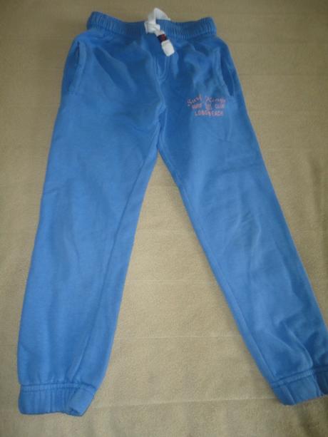 Modré tepláky unisex next, vel. 6/7 let, next,116