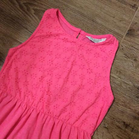 Neon letní šaty, primark,140