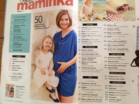 Časopis maminka 10/2015, 2-6/2016 (6 ks),