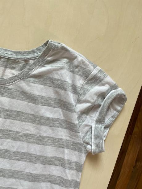 Pruhované triko, vel neuvedena cca m/l, takko, takko,m
