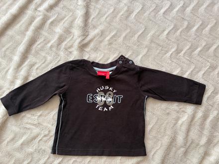 Tričko esprit s dlouhým rukávem, hnědé, chlapecká, esprit,74