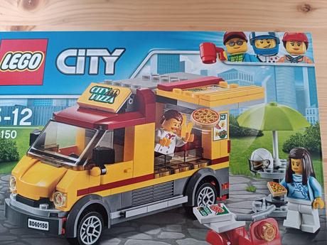 Lego city 60150 dodávka s pizzou, 