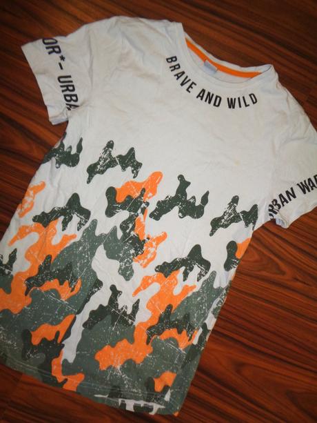 Luxusní tričko s maskáčovým vzorem 158/164, 158