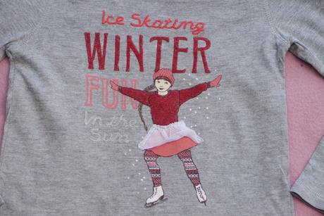 Tricko sede s bruslarkou h&m 98/104, h&m,98