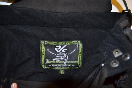 Zateplené softshellové kalhoty zn. rvc top stav, 146