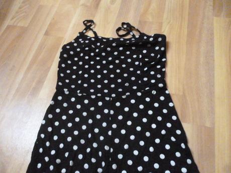 Puntíkatý letní overal vel. xxs, primark,176