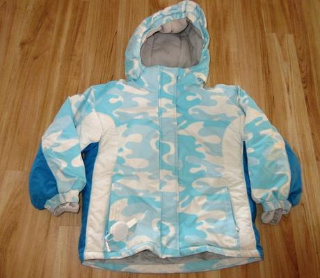 Zimní bunda s lyžařským pásem, c&a,122