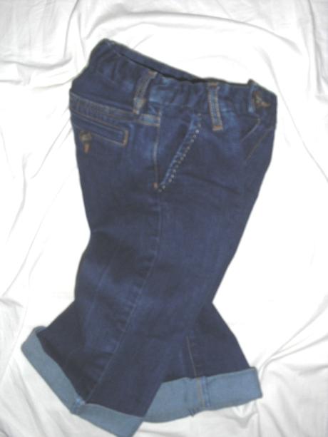 Luxusní elastické riflové kraťasy, gap,122