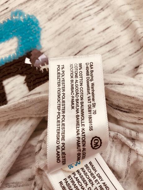 Tricko s napisem summer in 146/152, c&a,146