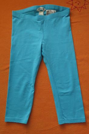 3/4 legíny modré, h&m,116