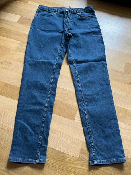 Klasické rifle džíny, h&m,170