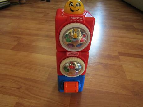 Veselé kostičky pro nejmenší zn.fisher price-3 ks,