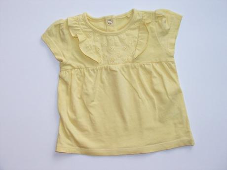 J196 žluté tričko vel. 68, tu,68