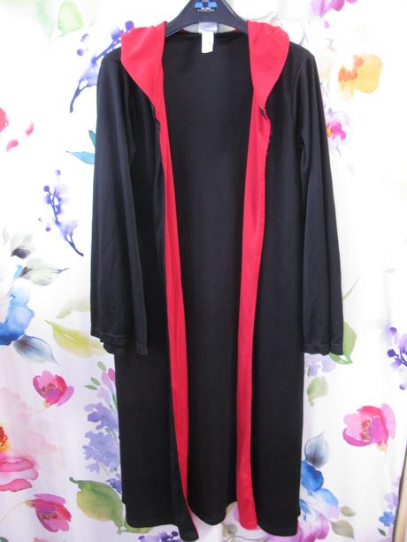 Kostým-plášť s kapucí+šála harry potter gryffindor, 