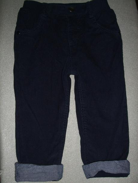 Kordové kalhoty, f&f,86
