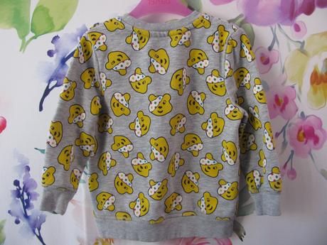 Chlapecká šedá bavlněná mikina s medvídky, george,98