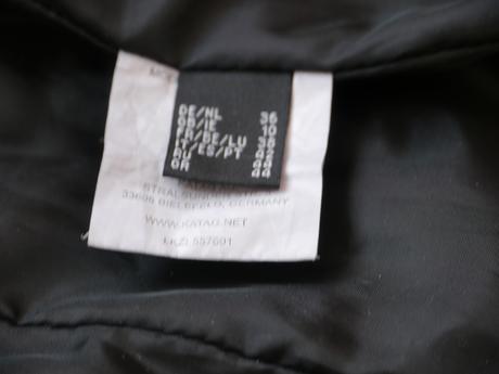 Cerny prosivany kabat od in linea firenze, 36