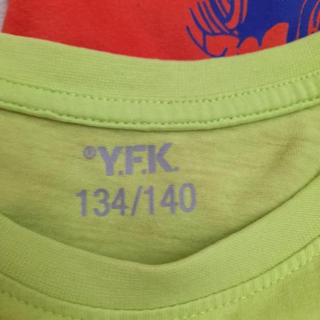 Dětské triko (2 ks) s dl. rukávem, vel. 134/140, h&m,134