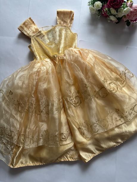 An21/ kostým kráska bell - v.3 roky disney, 