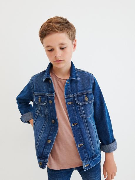 Riflová bunda klučičí džíska tmavá nebo světlá, reserved,170