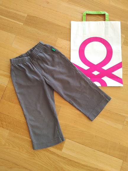 Benetton tepláky 12-18m, 100 bavlna, benetton,86