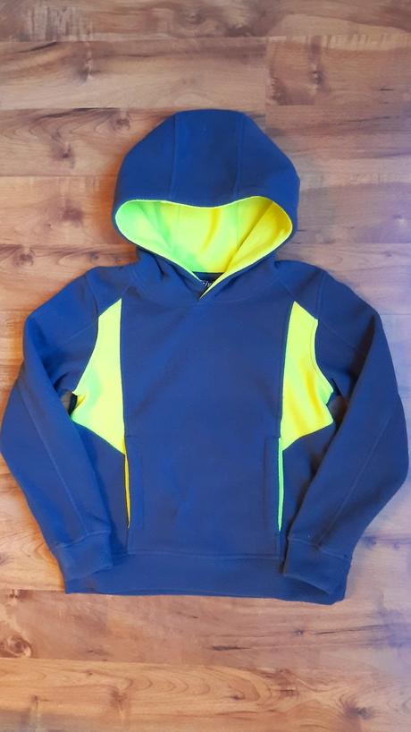 Chlapecká sportovní fleesová mikina 122/128, crivit,122