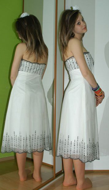 Společenské slavnostní tylové šaty, tesco,40