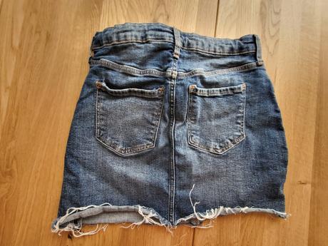 H_riflová sukně hm vel 146, h&m,146