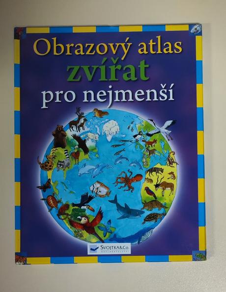 Kniha obrazový atlas zvířat pro nejmenší,