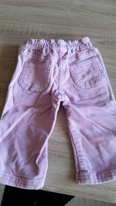 Dívčí manšestrové kalhoty, next,68