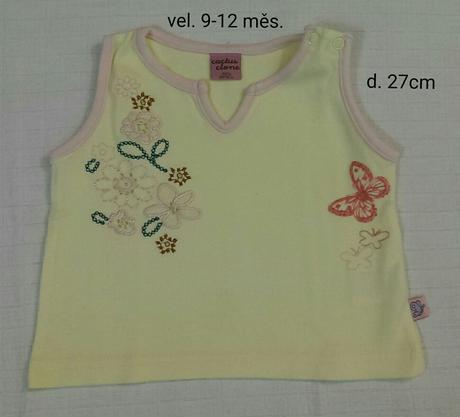 Tričko - tílko, 68