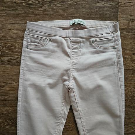 Růžové slim džegíny clockhouse vel. xs, clockhouse,xs