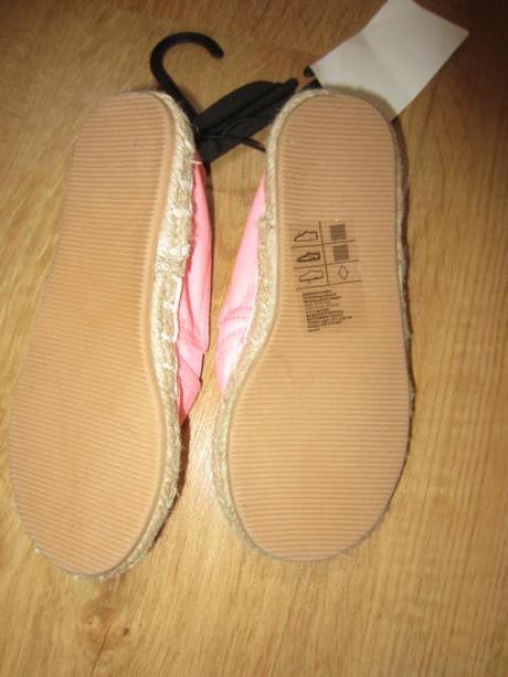 Neonové espadrilky, h&m,27
