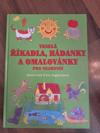 Veselá říkadla, hádanky a omalovánky pro nejmenší, 